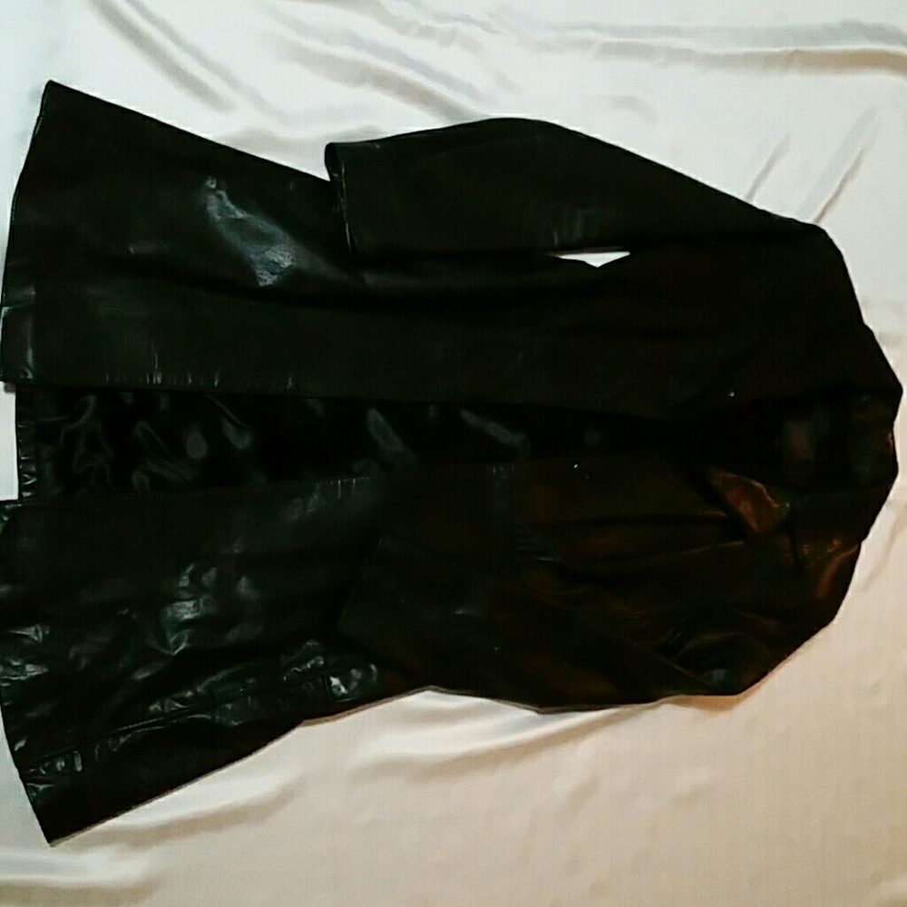 LEATHER COAT